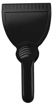 Produktbild von Eiskratzer Auto mit Griff - Eisschaber mit rutschfestem Griff - Ice scraper für müheloses & schnelles enteisen - Robuster Scheibenenteiser Auto - Auto Zubehör für eisige Kälte Schwarz
