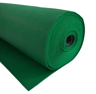 1m Bastelfilz waschbar Meterware Filz 90cm x 3mm Dekofilz Filzstoff grasgrün
