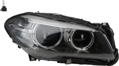 Obrázok produktu pre Johns, Predné svetlomety vhodné pre BMW 5 F10/F11 07/13- pravé + žiarovka