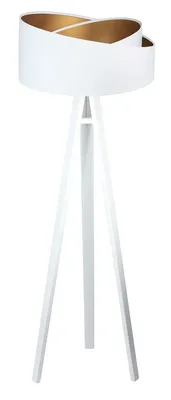 Zdjęcie produktu dla Lampa stojąca GEMSTONE biała/złota