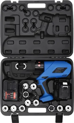 Produktbild von Hydraulische Crimpzange, Wiederaufladbarer Akku, Hohe Crimpkraft, Natürliche Farbe