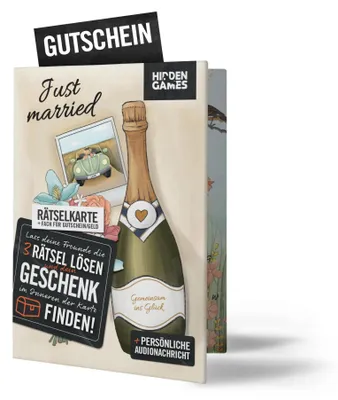 Produktbild von Hidden Games: Rätselhafte Hochzeit Rätselkarte