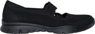 Produktbild von Skechers Sportliche Slipper Damen 736B6563686572735F313539303738 Schwarz 36 EU