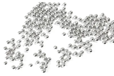 Imagen del producto de Zuckerperlas plateadas, confites de plata, 70 g - Talla única