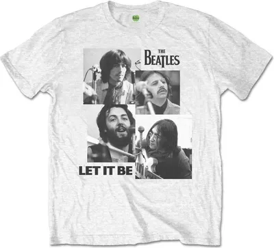 Produktbild von The Beatles T-Shirt Let It Be Kids White 1 - 2 J