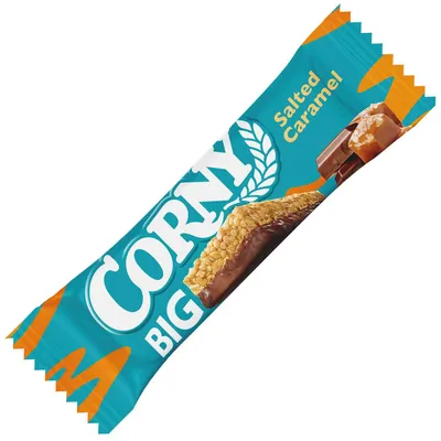 Produktbild von Corny BIG Schoko Salted Caramel Müsliriegel, 40g