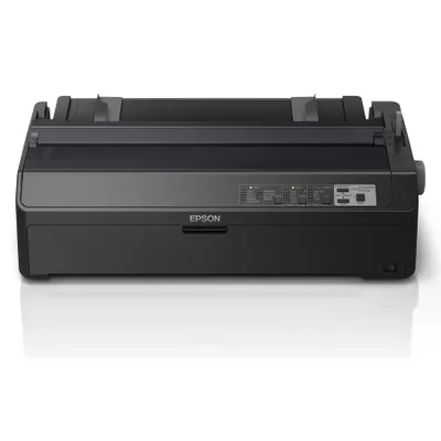 Produktbild von Epson LQ 2090II - Drucker - s/w - Punktmatrix - Rolle (21,6 cm), 406,4 mm (Breite), 420 x 364 mm - 360 x 180 dpi - 24 Pin - bis zu 584 Zeichen/Sek. - parallel, USB 2.0