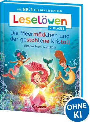 Produktbild von Leselöwen 2. Klasse - Die Meermädchen und der gestohlene Kristall