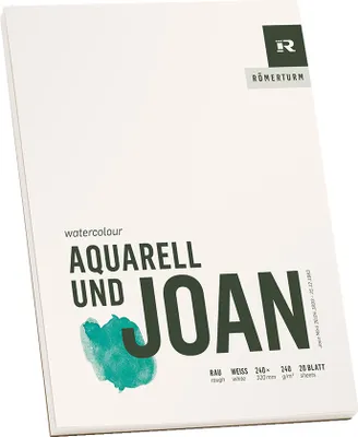 Produktbild von RÖMERTURM Künstlerblock "AQUARELL UND JOAN" 240 x 320 mm 20 Blatt