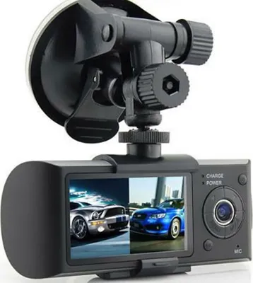 Immagine prodotto di X3000 R300 Auto Driving Recorder Dual Lens Hd Wide Angle Gps Tracking Gravity Sensor Car Dvr/dash Camera Grey
