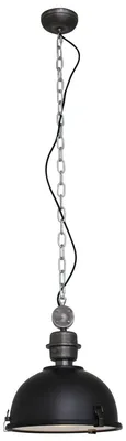 Produktbild von Steinhauer Pendelleuchte Bikkel 1-flammig Schwarz Matt 32x32cm