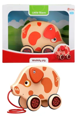 Produktbild von Toi-toys Toi Toys Ziehfigur Wackelschwein