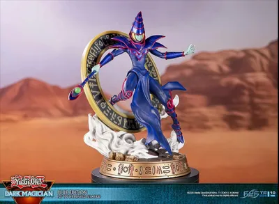 Produktbild von First 4 Figures Dark Magician Blue Yu-gi-oh! 29 Cm Figur Blau Blau One Size