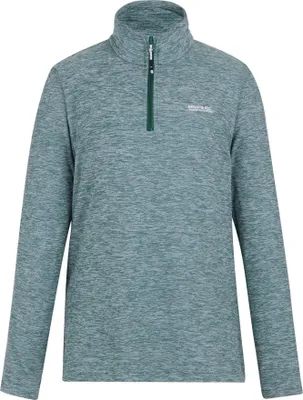Image de Regatta - Haut en polaire "Sweetheart" pour femme, avec fermeture éclair courte RG12093 (42 FR) (Vert sapin)