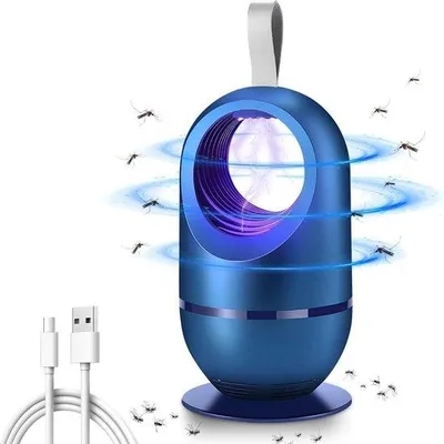 Obrázek produktu pro Elektrická síť proti hmyzu s UV světlem, dobíjecí přes USB, na kempování