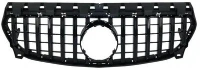 Imagen del producto de Rejilla delantera para Mercedes CLA C117 X117 W117, modelo restyling (rediseñado) 16-18, con aspecto GT-R Panamericana.