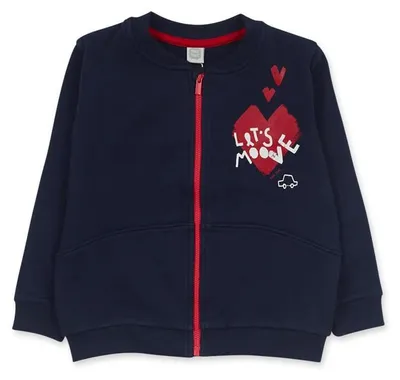 Immagine prodotto di Felpa Tuc Tuc per bambine, blu navy, taglia 12 mesi