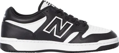Produktbild von New Balance Herren Schwarz-Weiß Sneaker Echtleder Sportschuhe Alltag BB480L BB480LBA