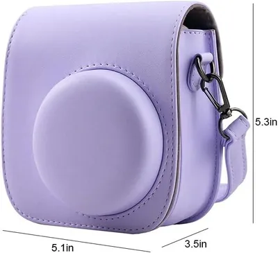 Produktbild von Schutzhülle für die Fujifilm Instax Mini 12 Sofortbildkamera – Tragetasche aus Kunstleder
