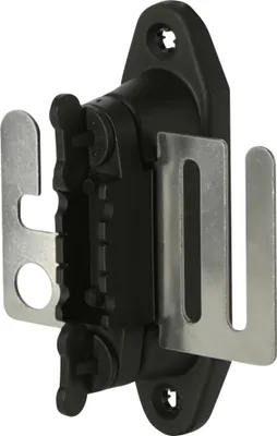 Produktbild von Kerbl Bandtorgriffisolator Profi Niroplatte, schwarz