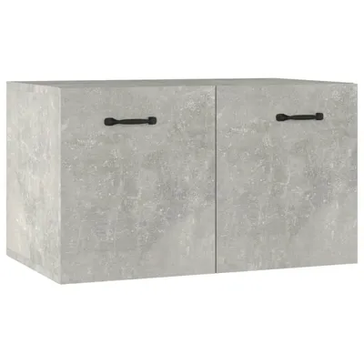 Obrázok produktu pre Nástenná skrinka betónová sivá 60x36,5x35 cm materiál na báze dreva