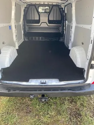 Produktbild von Gepolsterte Kofferraumbodenmatte für VW New Transporter L2 - Schwarz