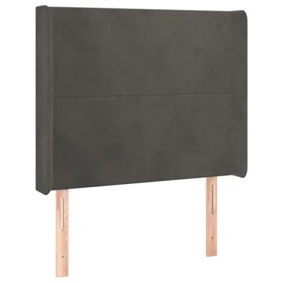 Zdjęcie produktu dla VidaXL 3119343, Ciemny Szary, Poliester, Drewno, 1030 mm, 118 cm, 128 cm, 160 mm