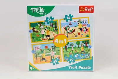 Zdjęcie produktu dla Trefl Trefliki na wakacjach, 70 szt., Kreskówki, 4 lat(a)
