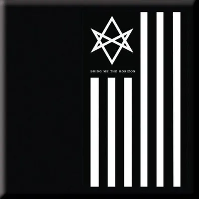 Obrázek produktu pro Bring Me The Horizon - Magnet na lednici "Antivist" RO9591 (Jedna velikost) (Černá/bílá)