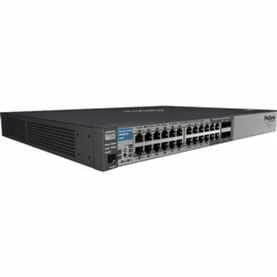 Produktbild von HPE ProCurve E2510-24G, Managed, L2, Vollduplex, Rack-Einbau, 1U