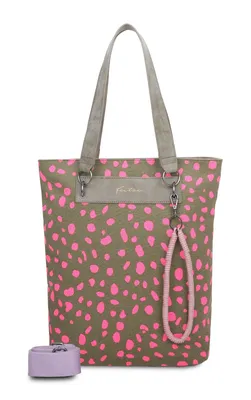 Immagine prodotto di Fritzi aus Preußen borsa a tracolla borsa a tracolla Wudy01 Canvas Tote Bag Spotty Pink multicolore