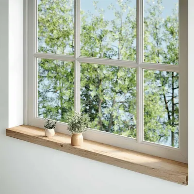 Immagine prodotto di vidaXL Davanzali 2 pezzi Legno massiccio di quercia non trattato 120x15x2 cm