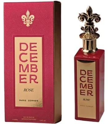 Imagen del producto de Paris Corner December Rose Eau de Parfum Mujer 100 Ml | Perfume Árabe Original