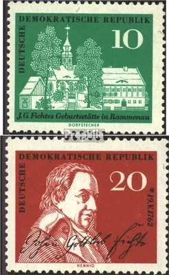 Produktbild von Briefmarken DDR 1962 Mi 889-890 (kompl.Ausg.) FDC 200.Geburtstag von Fichte