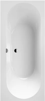 Produktbild von VB Badewanne Oberon 2.0 1800x800x485mm Duo Rechteck Weiß Alpin