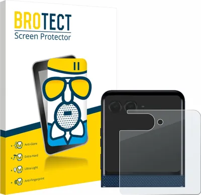 Produktbild von BROTECT Entspiegelungs Schutzglas für Motorola Razr 60 (Hinteres Display) Schutzfolie Panzer Folie Glas Display Schutz matt