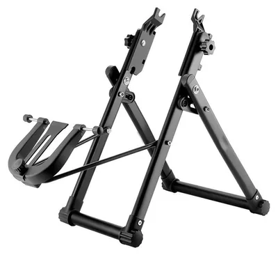 Produktbild von DYOUen Zentrierständer für Fahrradräder, Schwerlast Bike-Reparatur Maintenance Support Faltbarer Fahrradständer Mountainbike Hinterradständer