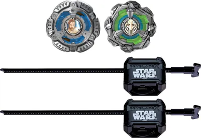 Image de Hasbro Beyblade X und Star Wars Collab, Obi-Wan Kenobi 4-60P vs. General Grievous 3-80HN