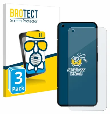 A product packaging for a screen protector, showing the packaging and the screen protector itself.