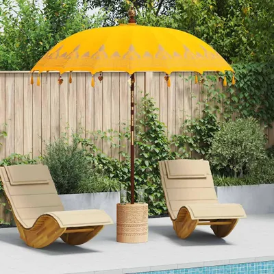 Zdjęcie produktu dla Maison Exclusive - Parasol balijski, żółty, 215 x 215 x 260 cm