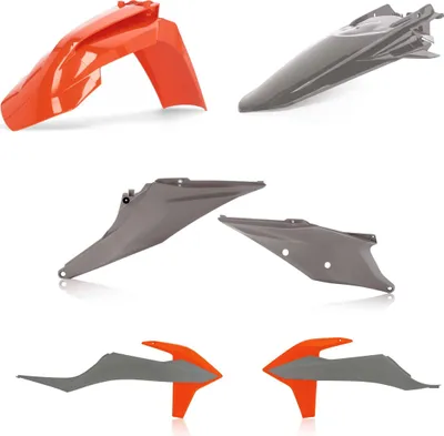 Produktbild von ACERBIS Verkleidungskit 6 Teile Grau/Orange für KTM