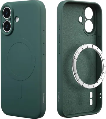 Immagine prodotto di imoshion Backcover a colori con MagSafe per Apple iPhone 17 - Verde scuro