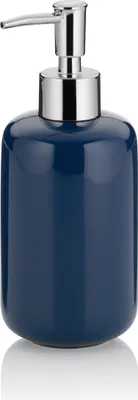 Image de Kela Distributeur de savon Isabella bleu indigo Céramique, gl