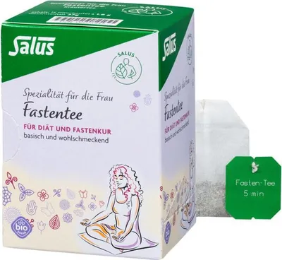 Produktbild von Salus Fastentee Basische Kräutertee-Mischung, 15 St. Filterbeutel