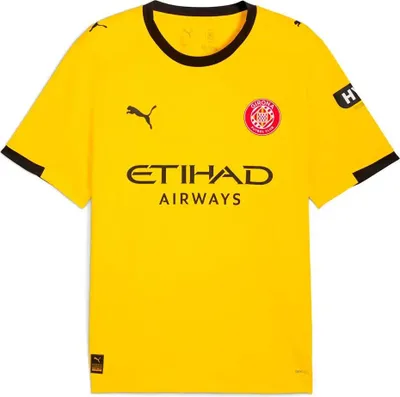 Produktbild von Puma Girona Fc Replica 25/26 Weg Kurzarm-t-shirt Gelb M Herren Gelb M