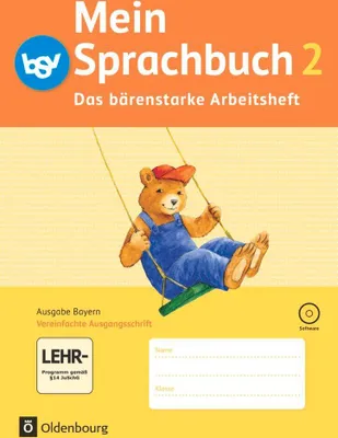 Produktbild von Mein Sprachbuch 2. Jahrgangsstufe. Arbeitsheft A in Vereinfachter Ausgangsschrift. Ausgabe Bayern