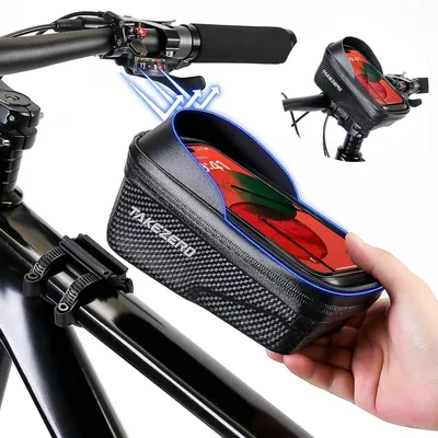 Produktbild von Fahrradtasche 6.8 Zoll, wasserdicht, mit Schnellverschluss, für Smartphone, für Fahrrad