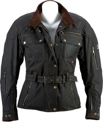 Produktbild von Bores Tropical Pro I Damen Wachsjacke, schwarz, 3XL