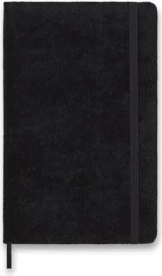 Obrázok produktu pre Zápisník Moleskine Velvet - tvrdé dosky L, linajkový, čierny