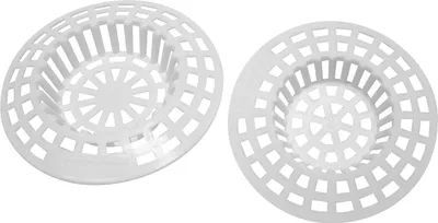 Obrázok produktu pre FACKELMANN Tecno Abflusssiebe 2 tlg., Kunststoff, ø 60 + 70 mm